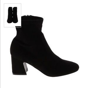 UNISA Black Suede Bootie